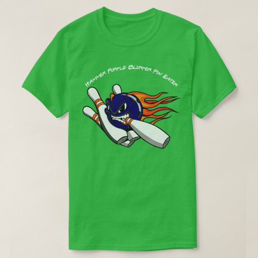 ハンマーパープルボール Tシャツ (デザイン正面)