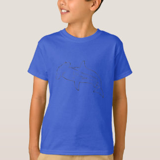 ハンマーヘッドオーガニックキッズTシャツ Tシャツ