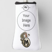 ハンマーヘッドサラマンダーモノグラム ゴルフヘッドカバー (回転90)