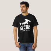 ハンマーヘッドシャークココス島 Tシャツ (正面フル)