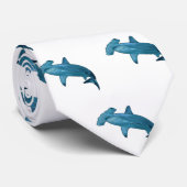 ハンマーヘッドシャーク漫画イラストレーション ネクタイ (ロール)