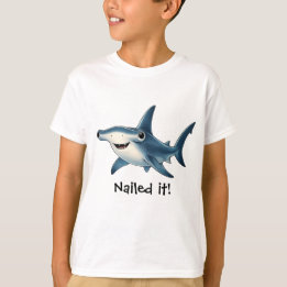 ハンマーヘッドシャーク キッズTシャツ Tシャツ