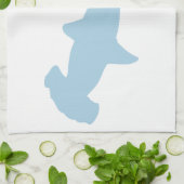 ハンマーヘッドシャーク キッチンタオル (折り畳み)