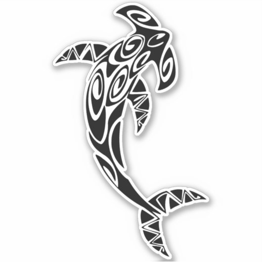 ハンマーヘッドシャーク シール (正面)