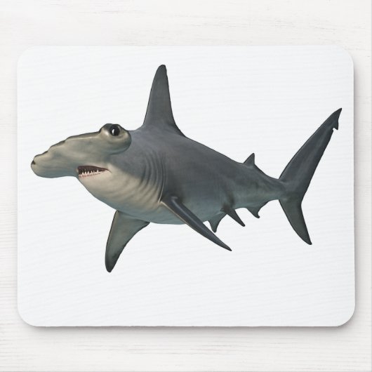 ハンマーヘッドシャーク マウスパッド (正面)