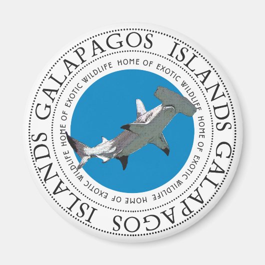 ハンマーヘッドシャーク マグネット (正面)