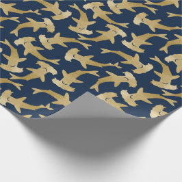 ハンマーヘッドシャーク ラッピングペーパー