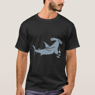ハンマーヘッドファミリーでハンマリングしよう Tシャツ