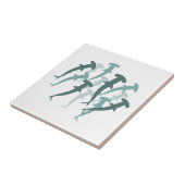 ハンマーヘッド·サメ タイル (側面)