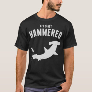 ハンマーヘッド・シャークが2019年1週間を通じて打撃を受ける Tシャツ