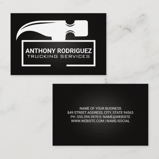 ハンマーヘッド | ハードウェアツール 名刺 (正面/裏面)