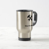 ハンマーレンチオールドスクールブラック トラベルマグ (正面右)