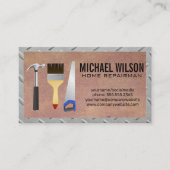 ハンマーレンチブラシソー | リペアマン建築 名刺 (正面)