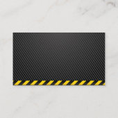 ハンマーレンチロゴ |炭素繊維 名刺 (裏面)