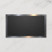 ハンマーレンチロゴ |金属 |炭素繊維 名刺 (裏面)