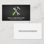 ハンマーレンチ建築大工ツール 名刺 (正面/裏面)