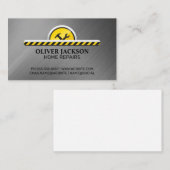 ハンマーレンチ | シルバーメタリック 名刺 (正面/裏面)