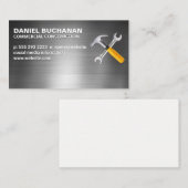 ハンマーレンチ |金属 名刺 (正面/裏面)