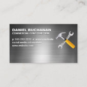 ハンマーレンチ |金属 名刺 (正面)