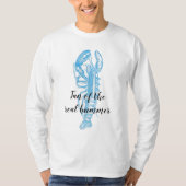 ハンマーロブスター ライトブルーシリーズ Tシャツ (正面)