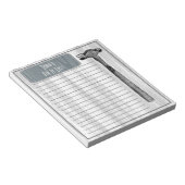 ハンマー修理Itショアリスト ノートパッド (アングル)