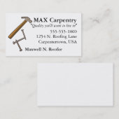 ハンマー及びネイルの名刺 名刺 (正面/裏面)