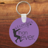 ハンマー投げトラックとフィールドキーチェーン キーホルダー (正面)