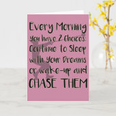 ハンマー投げ感動的カード カード (黄色い花)