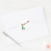 ハンマー投げ ラウンドシール (封筒)