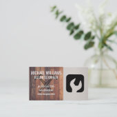 ハンマー | ウッド | 金属鋼 名刺 (スタンド正面)