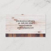 ハンマー |スクリュードライバ |木材 |テープメジャー 名刺 (裏面)