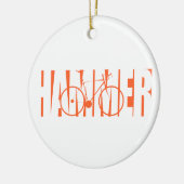 ハンマー セラミックオーナメント (左)