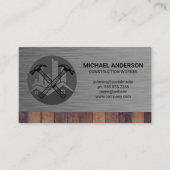 ハンマー |不動産実在プロパティ |建築 名刺 (正面)