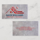 ハンマー | 屋上アイコン | ホームロゴ 予約カード (正面/裏面)