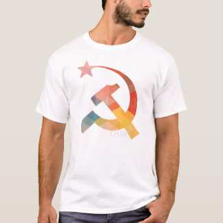 ハンマー、鎌および星のTシャツ Tシャツ