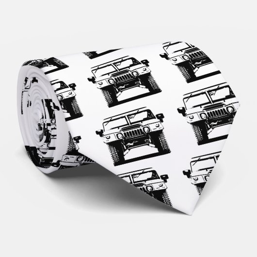 ハンマーH1のタイ ネクタイ (ロール)