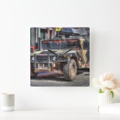 ハンマーH1 スクエア壁時計 (ホーム)