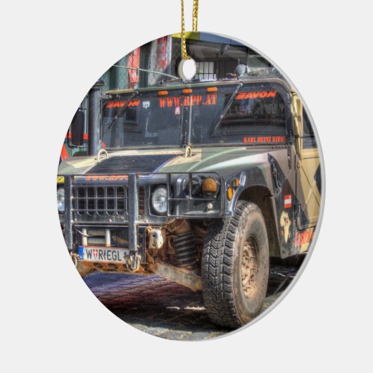 ハンマーH1 セラミックオーナメント (左)