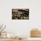 ハンマーH2プリント ポスター (キッチン)