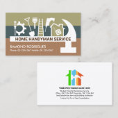 ハンマ芸術的ー用手工具 名刺 (正面/裏面)