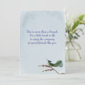 ハンムングバード·ブルンチ 招待状 (スタンド正面)