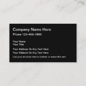 ハンモダンドマシンプルン名刺 名刺 (裏面)