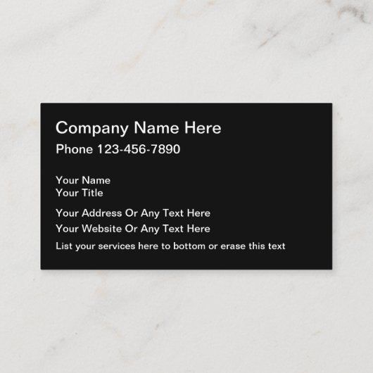 ハンモダンドマシンプルン名刺 名刺 (裏面)