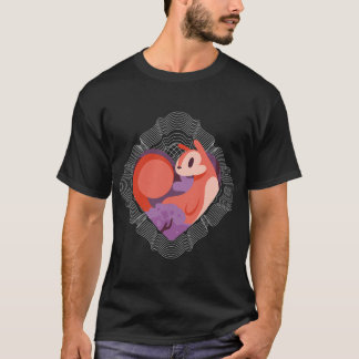 ハンモックでヤシの木の下での休日 Tシャツ