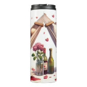 ハンモックで不機嫌な猫 タンブラー (裏面)