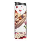 ハンモックで不機嫌な猫 タンブラー (回転右)