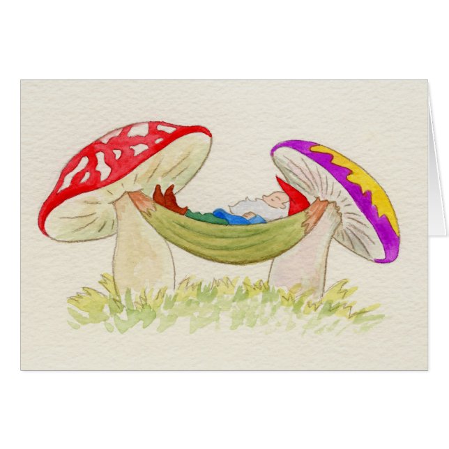 ハンモックで眠る格言 (正面横)