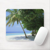 ハンモックとパームツリー マウスパッド (マウス)