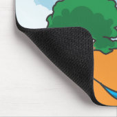 ハンモックのキャンプのマウスパッド マウスパッド (コーナー)