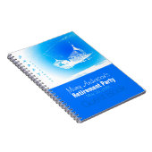 ハンモックの幸せな退職パーティー02の来客名簿 ノートブック (右側)